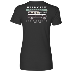Keep Calm & Paddle On - Womens Tshirt - SS - Suwannee™