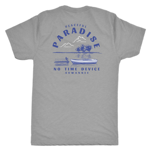 Peaceful Paradise Dock - Mens Unisex Tshirt - SS - Suwannee™