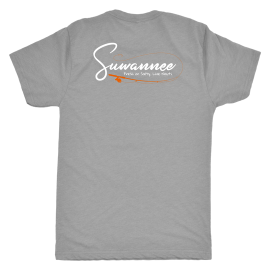 Fresh or Salty Fishing Pole - Mens Tshirt - SS/LS - Suwannee™