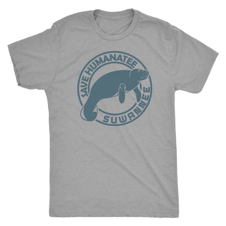 Save Humanatee™ v2 - Mens Tshirt - SS/LS - Suwannee™