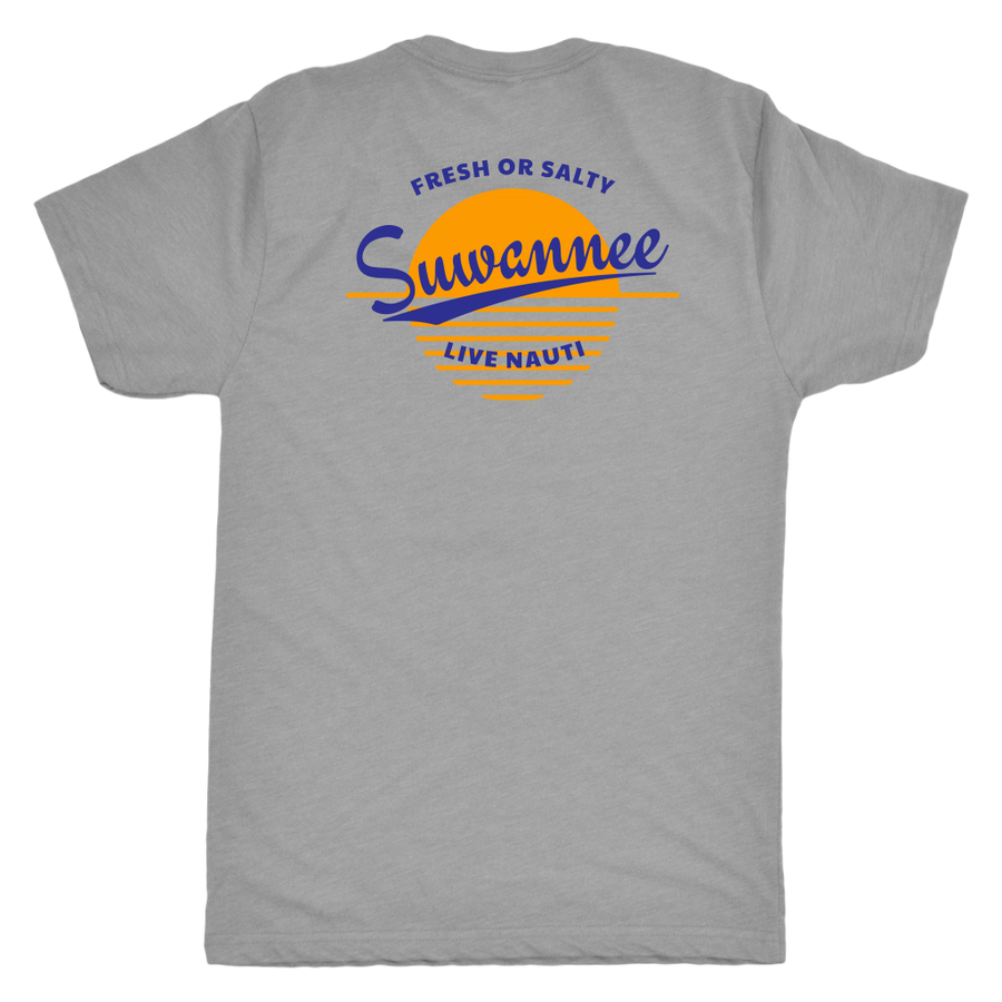 Fresh or Salty Sunset - Mens Tshirt - SS/LS - Suwannee™