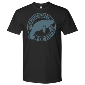 Save Humanatee™ v2 - Mens Tshirt - SS/LS - Suwannee™