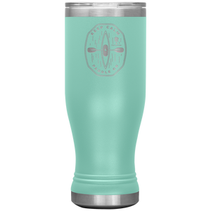 Keep Calm Kayak - Engraved Stainless Steel BOHO Tumbler 20 oz Vacuum Insulated