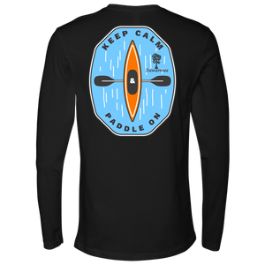 Keep Calm Kayak - Mens Tshirt - LS - Suwannee™