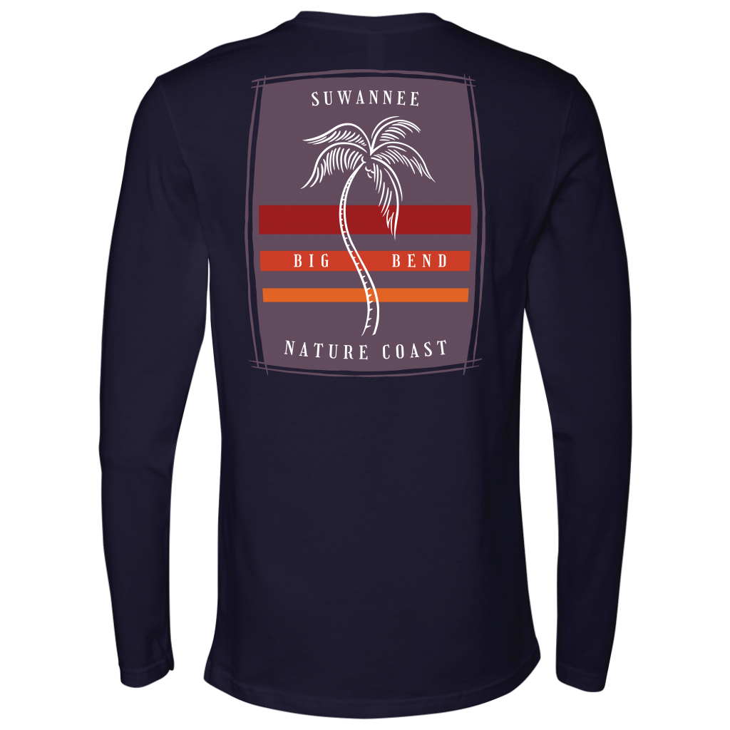 Nature Coast Solo Palm - Mens Tshirt - LS - Suwannee™