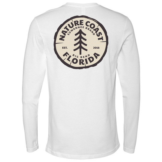 Nature Coast Log - Mens Tshirt - LS - Suwannee™
