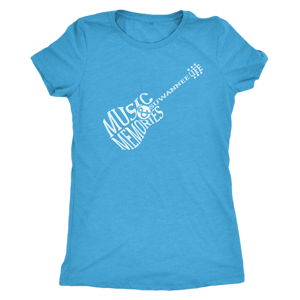 Music & Memories - Womens Tshirt - Suwannee Life™