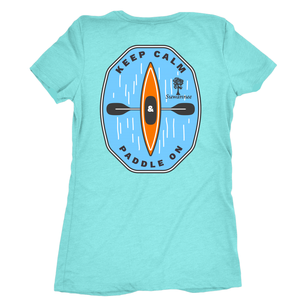 Keep Calm Kayak - Womens Tshirt - SS - Suwannee™
