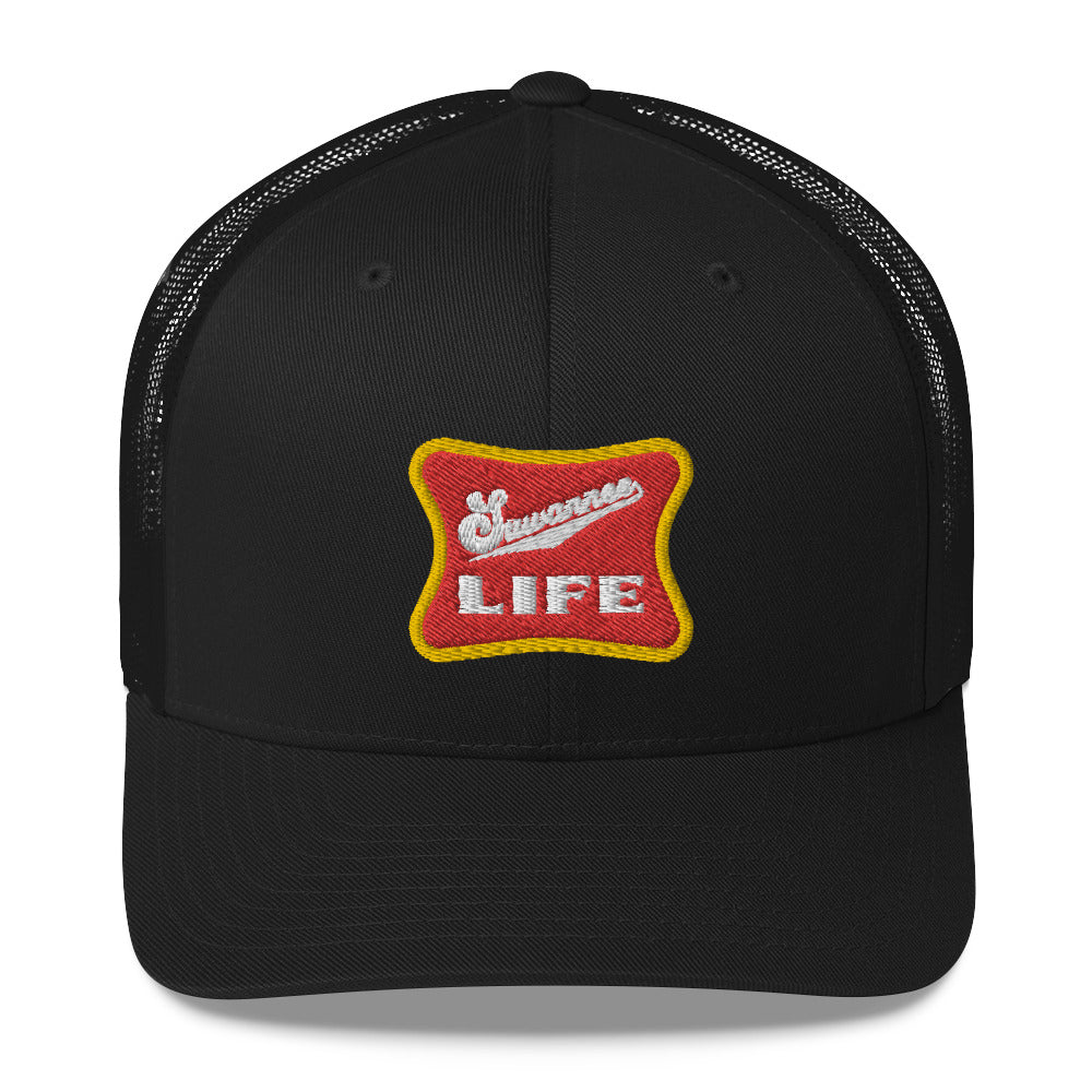 Retro Beer Logo - Snap Back Trucker Hat - Suwannee Life™
