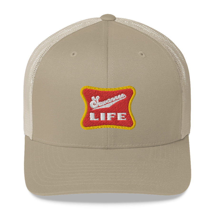 Retro Beer Logo - Snap Back Trucker Hat - Suwannee Life™