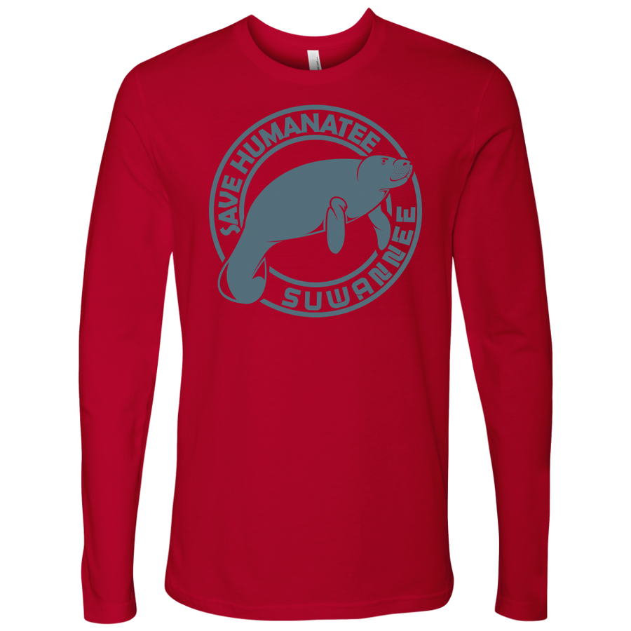 Save Humanatee™ v2 - Mens Tshirt - SS/LS - Suwannee™