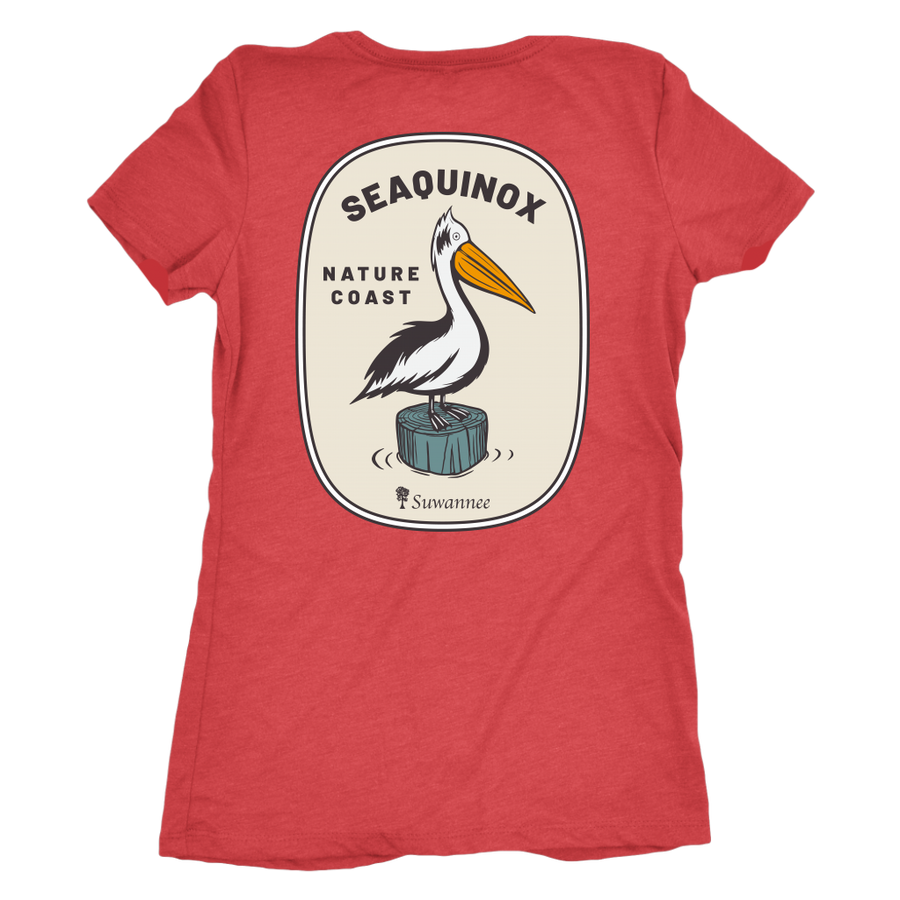 Nature Coast Pelican - Womens Tshirt - SS - Suwannee™