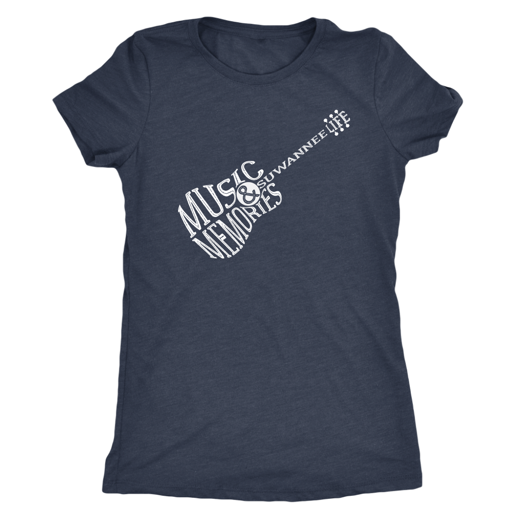Music & Memories - Womens Tshirt - Suwannee Life™