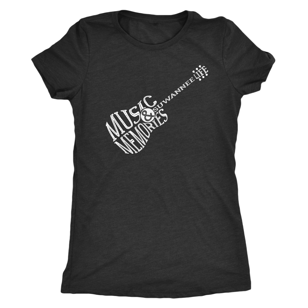 Music & Memories - Womens Tshirt - Suwannee Life™