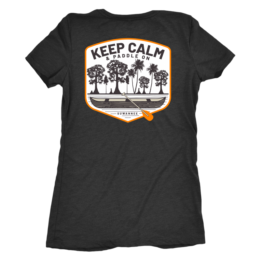 Keep Calm Canoe - Womens Tshirt - SS - Suwannee™