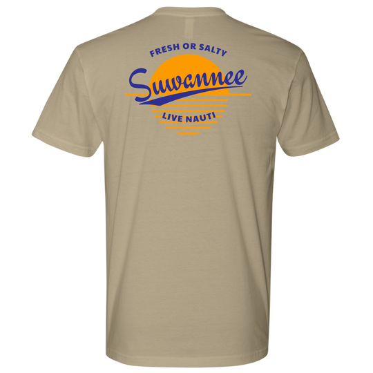 Fresh or Salty Sunset - Mens Tshirt - SS/LS - Suwannee™