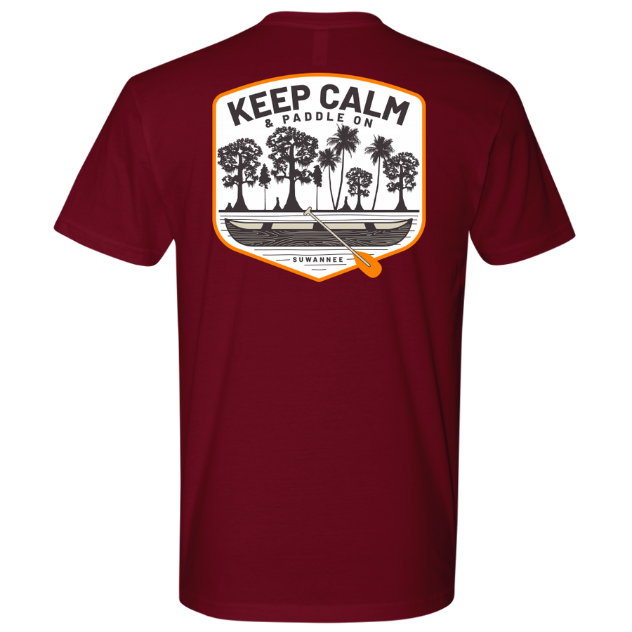 Keep Calm Canoe - Mens Tshirt - SS - Suwannee™