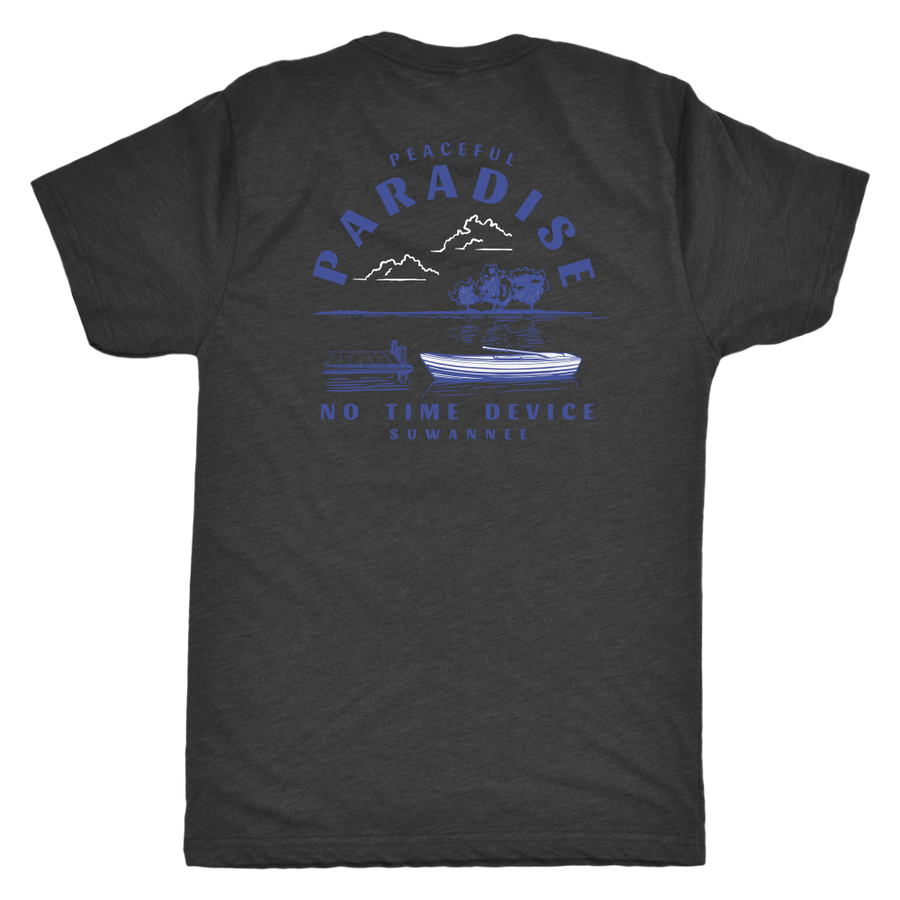 Peaceful Paradise Dock - Mens Unisex Tshirt - SS - Suwannee™