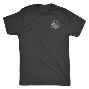 Camping Scene Line Art - Mens Tshirt - SS/LS - Suwannee™