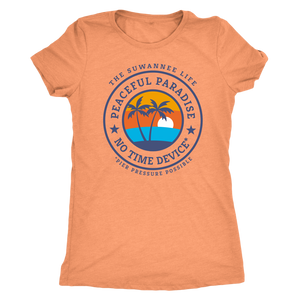 Peaceful Paradise 01 - Womens Tshirt - SS - Suwannee Life™