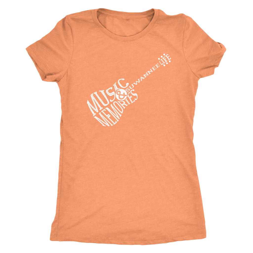 Music & Memories - Womens Tshirt - Suwannee Life™