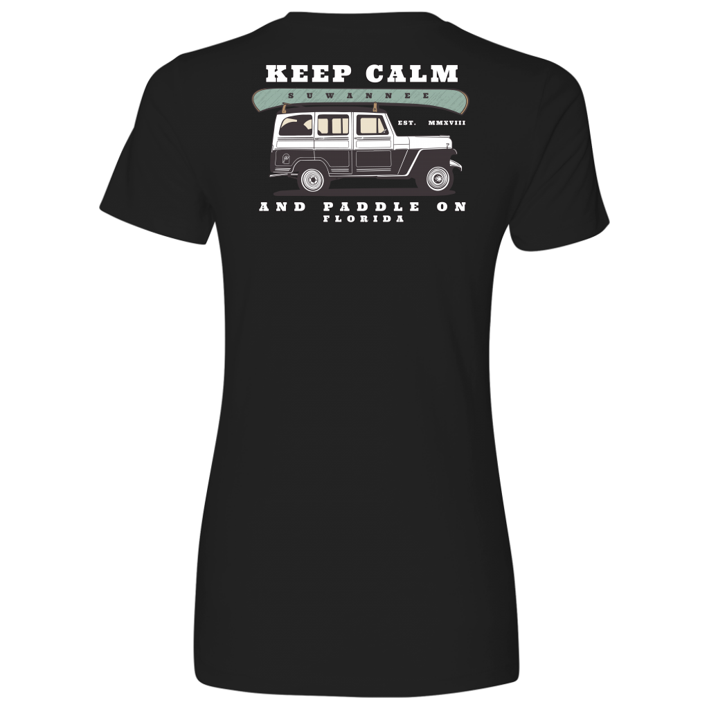 Keep Calm & Paddle On - Womens Tshirt - SS - Suwannee™
