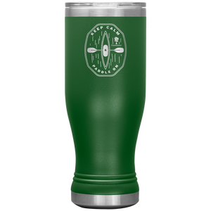 Keep Calm Kayak - Engraved Stainless Steel BOHO Tumbler 20 oz Vacuum Insulated